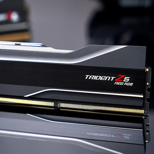 G.Skill Trident Z5 Neo RGB 64GB (32GBx2) DDR5 6000MHz Desktop RAM (Matte Black)
